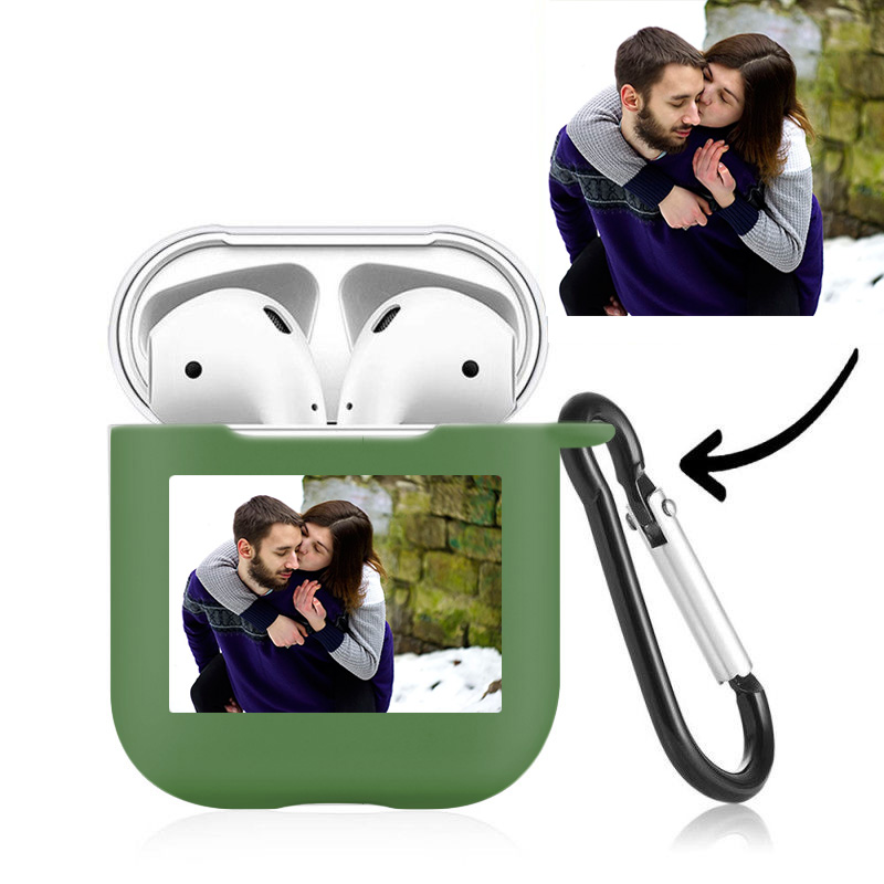 Photo pods Case Gift Earphone Case -Green